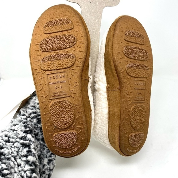 Acorn Moc Buff Popcorn A10080ACC Slippers - Picture 4 of 7